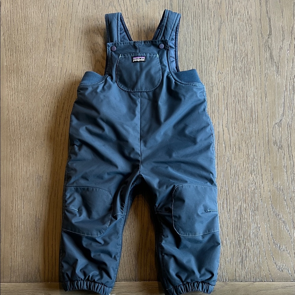 Patagonia 24M Navy Insulated Snow Bib Overalls